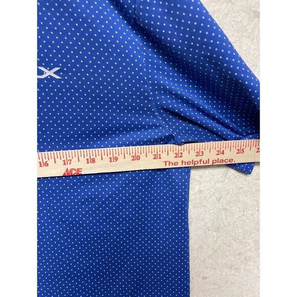 Ralph Lauren RLX BM Golf Logo Blue Dot Short Sleeve Shirt Men's Large - Picture 5 of 8